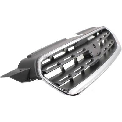 RAREELECTRICAL - New Chrome Shell Grille Assembly Compatible With Subaru Outback R Vdc Limited 6 Cyl 3.0L Outback Xt - Image 3
