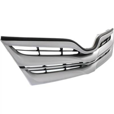Rareelectrical - New Silver Shell Grille Assembly Compatible With Toyota Venza Base 6 Cyl 3.5L Venza Le 6 Cyl 3.5L - Image 3