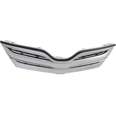 Rareelectrical - New Silver Shell Grille Assembly Compatible With Toyota Venza Base 6 Cyl 3.5L Venza Le 6 Cyl 3.5L - Image 4