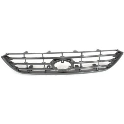 Rareelectrical - New Painted Gray Grille Assembly Compatible With Toyota Highlander Se 6 Cyl 3.5L Highlander Base 4 - Image 5