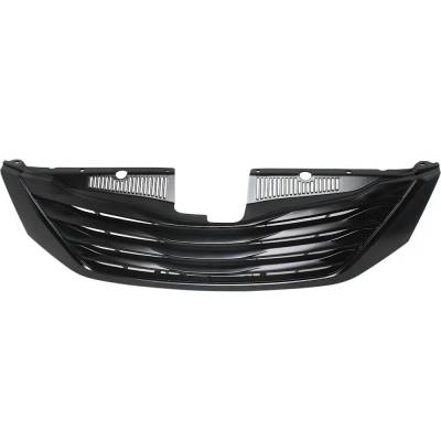 New Black Grille Assembly Compatible With Toyota Sienna Base 6 Cyl 3.5L Sienna Base 4 Cyl 2.7L L 6