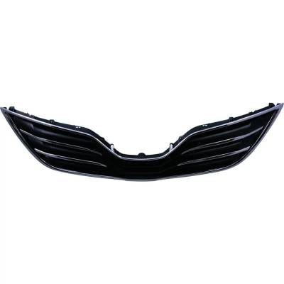 Rareelectrical - New Chrome Shell Grille Assembly Compatible With Toyota Camry Xle 4 Cyl 2.5L Camry Xle 6 Cyl 3.5L - Image 4