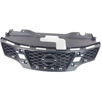 RAREELECTRICAL - New Black Grille Assembly Compatible With Nissan Nv200 Taxi 4 Cyl 2.0L Nv200 S 4 Cyl 2.0L Nv200 Sv 4 - Image 4
