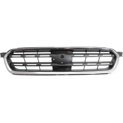 New Chrome Shell Grille Assembly Compatible With Subaru Outback Xt Limited 4 Cyl 2.5L Outback 2.5I