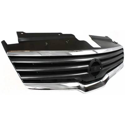 Rareelectrical - New Grille Assembly Compatible With Nissan Altima S 4 Cyl 2.5L Altima Base 4 Cyl 2.5L Altima S 6 Cyl - Image 3