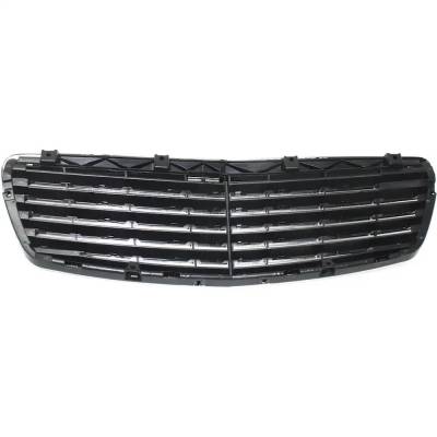 RAREELECTRICAL - New Chrome Shell Grille Assembly Compatible With Mercedes Benz E320 4Matic 6 Cyl 3.2L E320 Base 6 - Image 5
