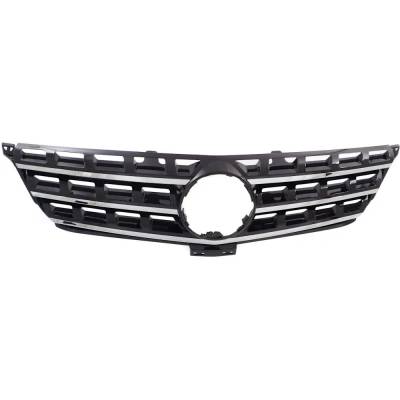 Rareelectrical - New Painted Black Grille Assembly Compatible With Mercedes Benz Ml350 4Matic 6 Cyl 3.5L Ml350 - Image 4
