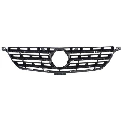 Rareelectrical - New Painted Black Grille Assembly Compatible With Mercedes Benz Ml350 4Matic 6 Cyl 3.5L Ml350 - Image 5