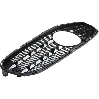 Rareelectrical - New Textured Black Grille Assembly Compatible With Mercedes Benz E250 Bluetec 4 Cyl 2.1L E350 Base 6 - Image 3