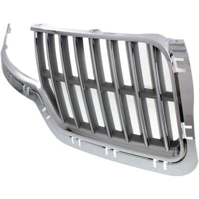 RAREELECTRICAL - New Chrome Shell Grille Assembly Compatible With Lincoln Mkz Hybrid 4 Cyl 2.5L Mkz Base 6 Cyl 3.5L - Image 2