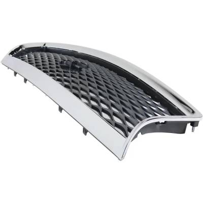 RAREELECTRICAL - New Chrome Shell Grille Assembly Compatible With Infiniti Q50 Hybrid Premium 6 Cyl 3.5L Q50 Sport 6 - Image 2