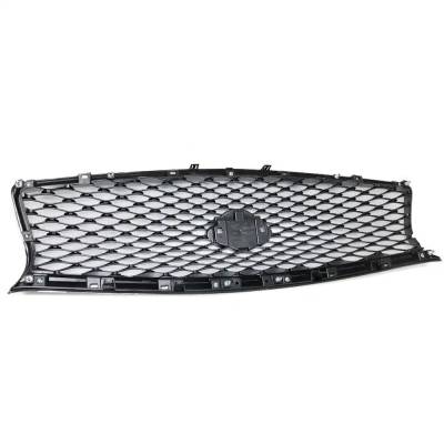 RAREELECTRICAL - New Chrome Shell Grille Assembly Compatible With Infiniti Q50 Hybrid 6 Cyl 3.5L Q50 Premium 6 Cyl - Image 5