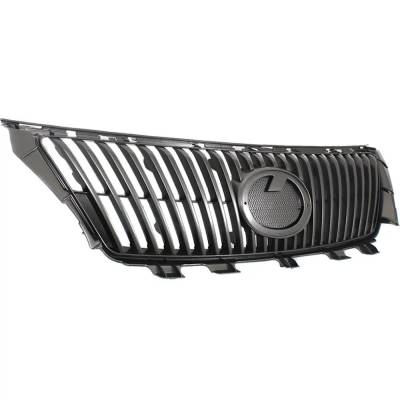 Rareelectrical - New Painted Gray Grille Assembly Compatible With Lexus Is250 Base 6 Cyl 2.5L Is350 Base 6 Cyl 3.5L - Image 3