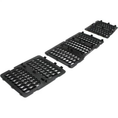 Rareelectrical - New Grille Assembly Compatible With Jeep Grand Cherokee Summit 6 Cyl 3.0L Grand Cherokee Limited 8 - Image 3