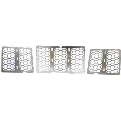 Rareelectrical - New Grille Assembly Compatible With Jeep Grand Cherokee Overland 8 Cyl 5.7L Grand Cherokee Laredo 6 - Image 5