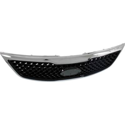 RAREELECTRICAL - New Black Grille Assembly Compatible With Kia Sportage Ex 4 Cyl 2.4L Sportage Lx 4 Cyl 2.4L Ex - Image 4