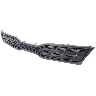 Rareelectrical - New Textured Black Grille Assembly Compatible With Kia Rio Lx+ 4 Cyl 1.6L Rio Ex 4 Cyl 1.6L Rio Lx 4 - Image 2