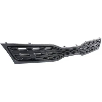 Rareelectrical - New Textured Black Grille Assembly Compatible With Kia Rio Lx+ 4 Cyl 1.6L Rio Ex 4 Cyl 1.6L Rio Lx 4 - Image 3