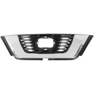 Rareelectrical - New Textured Black Grille Assembly Compatible With Nissan Rogue Sv 4 Cyl 2.5L Rogue Sl Hybrid 4 Cyl - Image 2