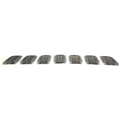 RAREELECTRICAL - New Chrome Grille Assembly Compatible With Jeep Grand Cherokee Wk Limited 6 Cyl 3.6L Grand Cherokee - Image 4