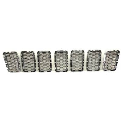 RAREELECTRICAL - New Chrome Grille Assembly Compatible With Jeep Grand Cherokee Wk Limited X 6 Cyl 3.6L Grand - Image 5