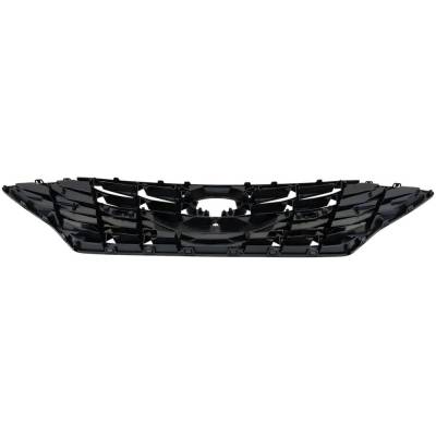 Rareelectrical - New OEM Replacement Painted Black Grille Assembly Compatible With Hyundai Sonata Ultimate 4 Cyl 1.6L - Image 5