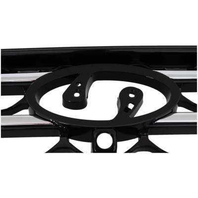 Rareelectrical - New Painted Black Grille Assembly Compatible With Hyundai Tucson Sel 4 Cyl 2.4L Tucson Ultimate 4 - Image 7