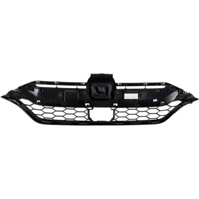 Rareelectrical - New Painted Black Grille Assembly Compatible With Honda Cr-V Hybrid Lx 4 Cyl 2.0L Cr-V Touring 4 Cyl - Image 4