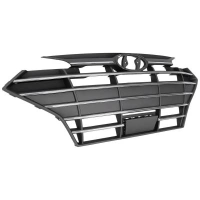 Rareelectrical - New Front Grille Assembly Compatible With Hyundai Elantra Limited 4 Cyl 2.0L Elantra Sport 4 Cyl - Image 3