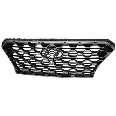 Rareelectrical - New Textured Gray Grille Assembly Compatible With Hyundai Santa Fe Essential 4 Cyl 2.4L Santa Fe Sel - Image 1