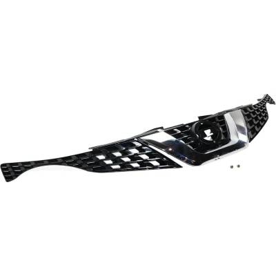 Rareelectrical - New Paint To Match Grille Assembly Compatible With Nissan Juke S 4 Cyl 1.6L Juke Sv 4 Cyl 1.6L Juke - Image 2