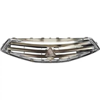 RAREELECTRICAL - New Black Shell Grille Assembly Compatible With Mitsubishi Mirage G4 Sel 3 Cyl 1.2L Mirage G4 Rf 3 - Image 5