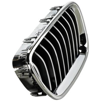 Rareelectrical - New Right Grille Assembly Compatible With Bmw 535D Xdrive Base 6 Cyl 3.0L 528I Base 4 Cyl 2.0L 528I - Image 3