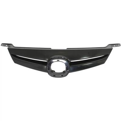 Rareelectrical - New Textured Black Grille Assembly Compatible With Mazda 6 Gt 4 Cyl 2.3L 6 I 4 Cyl 2.3L 6 S 6 Cyl - Image 1