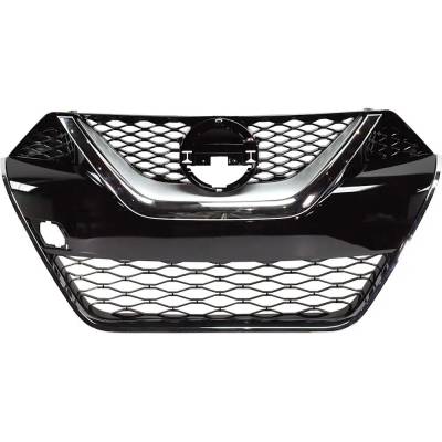 New Black Grille Assembly Compatible With Nissan Maxima S 6 Cyl 3.5L Maxima Sv 6 Cyl 3.5L Maxima Sl