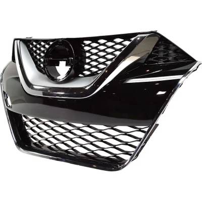 Rareelectrical - New Black Grille Assembly Compatible With Nissan Maxima S 6 Cyl 3.5L Maxima Sv 6 Cyl 3.5L Maxima Sl - Image 3