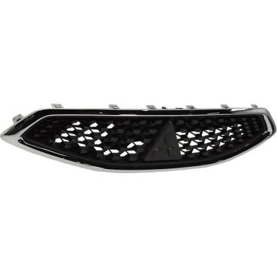 Rareelectrical - New Paintable Grille Assembly Compatible With Mitsubishi Mirage Sel 3 Cyl 1.2L Mirage Le 3 Cyl 1.2L - Image 2