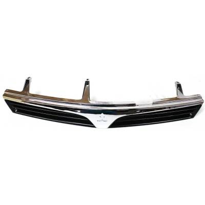 RAREELECTRICAL - New Chrome Shell Grille Assembly Compatible With Mitsubishi Mirage De 4 Cyl 1.8L Mirage Ls 4 Cyl - Image 6