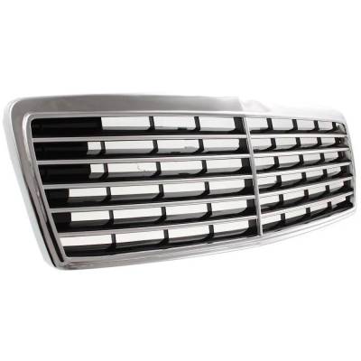 Rareelectrical - Grille Assembly Compatible With Mercedes Benz C220 Base 4 Cyl 2.2L C280 Base 6 Cyl 2.8L 1994-1996 By - Image 3