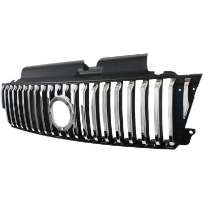 Rareelectrical - New Painted Black Grille Assembly Compatible With Mercury Mariner Luxury 6 Cyl 3.0L Mariner - Image 2
