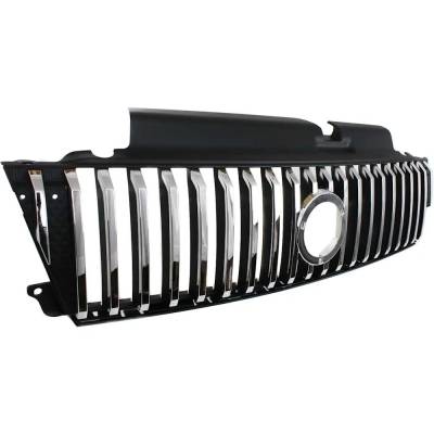 Rareelectrical - New Painted Black Grille Assembly Compatible With Mercury Mariner Luxury 6 Cyl 3.0L Mariner - Image 3