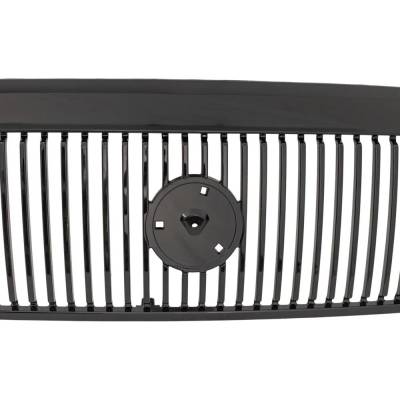 Rareelectrical - New Painted Black Grille Assembly Compatible With Mercury Marauder Base 8 Cyl 4.6L 2003-2004 - Image 4