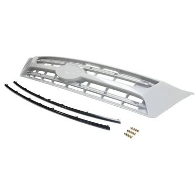 Rareelectrical - New Upper Grille Assembly Compatible With Kia Sedona Lx 6 Cyl 3.8L Sedona Ex 6 Cyl 3.8L Sedona Base - Image 2