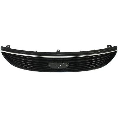 RAREELECTRICAL - New Chrome Shell Grille Assembly Compatible With Kia Optima Lx 4 Cyl 2.4L Magentis Lx 6 Cyl 2.7L - Image 5