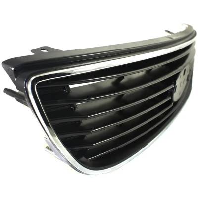 RAREELECTRICAL - New Chrome Shell Grille Assembly Compatible With Kia Optima Ex 6 Cyl 2.7L 2006 New Body Style, - Image 3