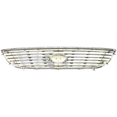 RAREELECTRICAL - New Chrome Shell Grille Assembly Compatible With Kia Optima Ex 6 Cyl 2.7L 2006 New Body Style, - Image 4