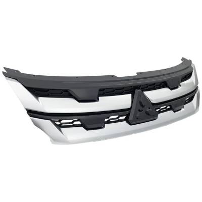Rareelectrical - New Textured Black Grille Assembly Compatible With Mitsubishi Outlander Sport S 4 Cyl 2.0L Rvr Gt 4 - Image 2