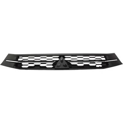 Rareelectrical - New Paintable Grille Assembly Compatible With Mitsubishi Outlander Sport Sel 4 Cyl 2.4L Outlander - Image 1