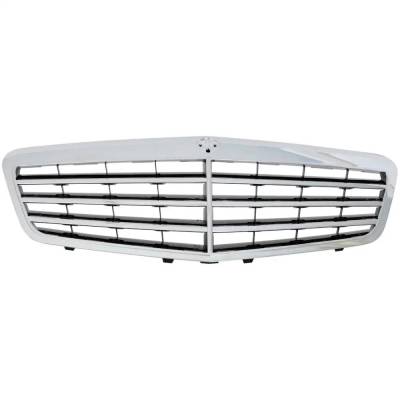 Rareelectrical - Chrome Black Grille Compatible With 2010-2013 Mercedes-Benz E-Class E300 E350 E550 E63 Amg W212 - Image 2