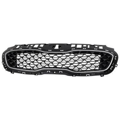 Rareelectrical - New Painted Black Grille Assembly Compatible With Kia Sportage Ex Premium 4 Cyl 2.4L Sportage Ex - Image 1